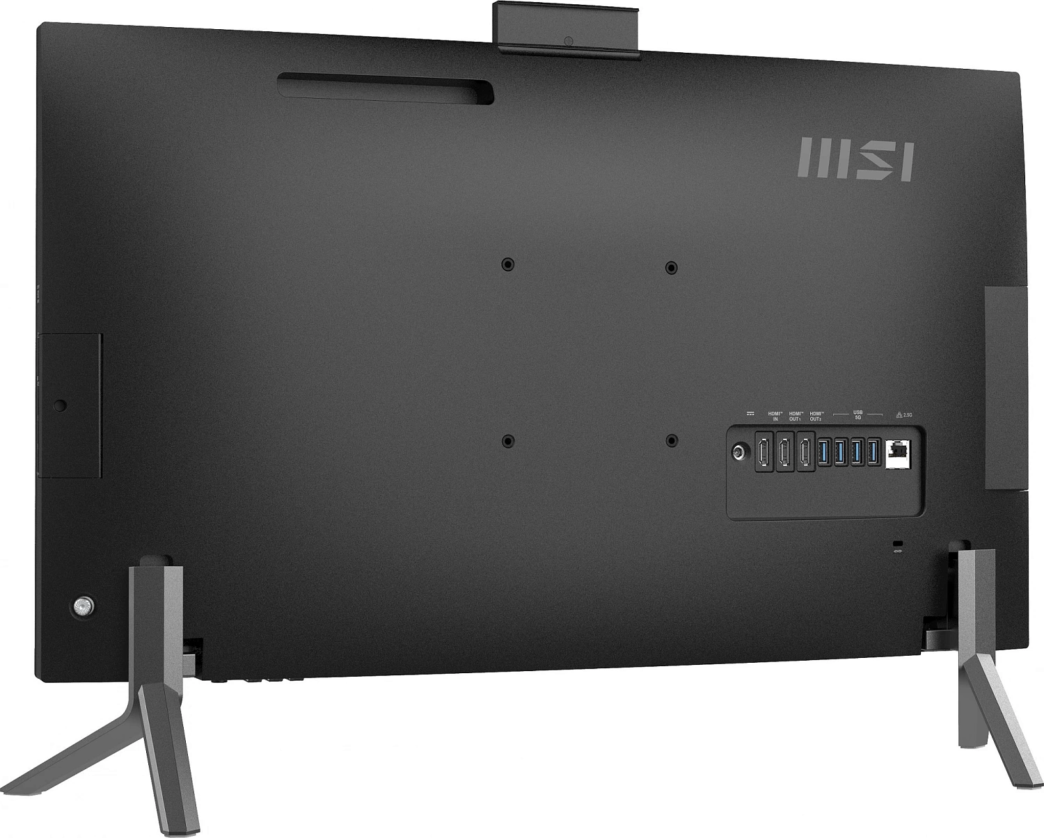 Моноблок MSI Modern AM273Q AI 1UM-047XRU 27" WQHD Core Ultra 5 125U (1.3) 16Gb SSD512Gb Graphics noOS GbitEth WiFi BT 120W клавиатура мышь Cam черный 2560x1440