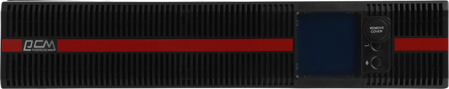 Источник бесперебойного питания Powercom MACAN SE, On-Line, 1500VA/1500W, Rack/Tower, 6*IEC320-C13, LCD, Serial+USB, SmartSlot, подкл. доп. Батарей (1168817)