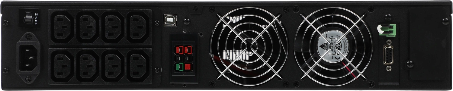 Источник бесперебойного питания Powercom Macan MRT-2000-L 2000Вт 2000ВА черный без батареи