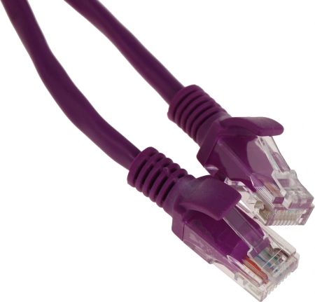 Патч-корд Premier PP12-2M/V 1000Гбит/с UTP 4 пары cat5E CCA molded 2м фиолетовый RJ-45 (m)-RJ-45 (m)