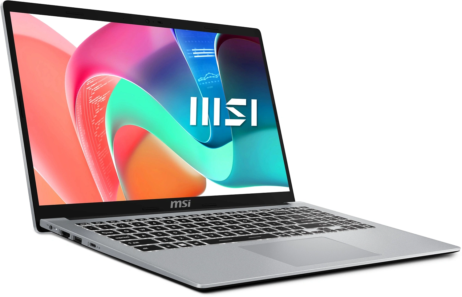Ноутбук MSI Modern 15 F1MG-800XRU Intel Core 7 150U/16Gb/SSD1Tb/15.6"/IPS/FHD/1920x1080/60Hz/NoOS/Urban Silver (9S7-15S112-800)