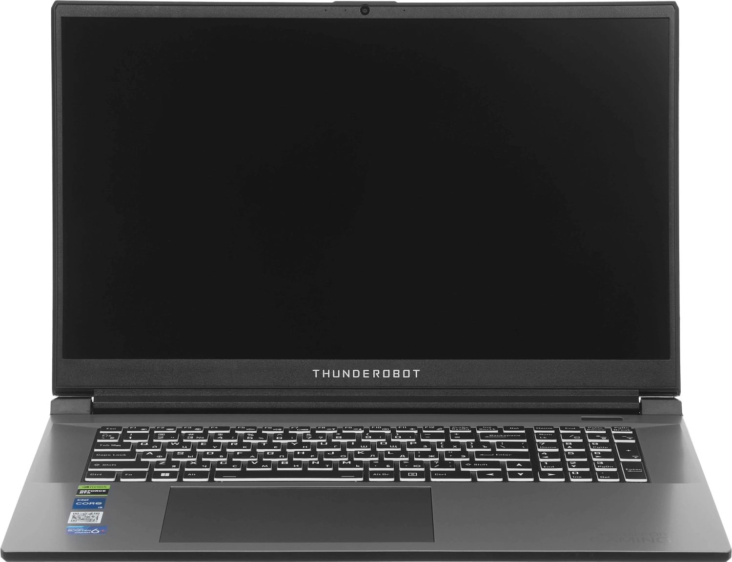 Ноутбук Thunderobot 911 Plus SD Core i5 12450H 16Gb SSD512Gb NVIDIA GeForce RTX 3050 4Gb 17.3" IPS FHD (1920x1200) FreeDOS grey WiFi BT Cam (JT009800KRU)