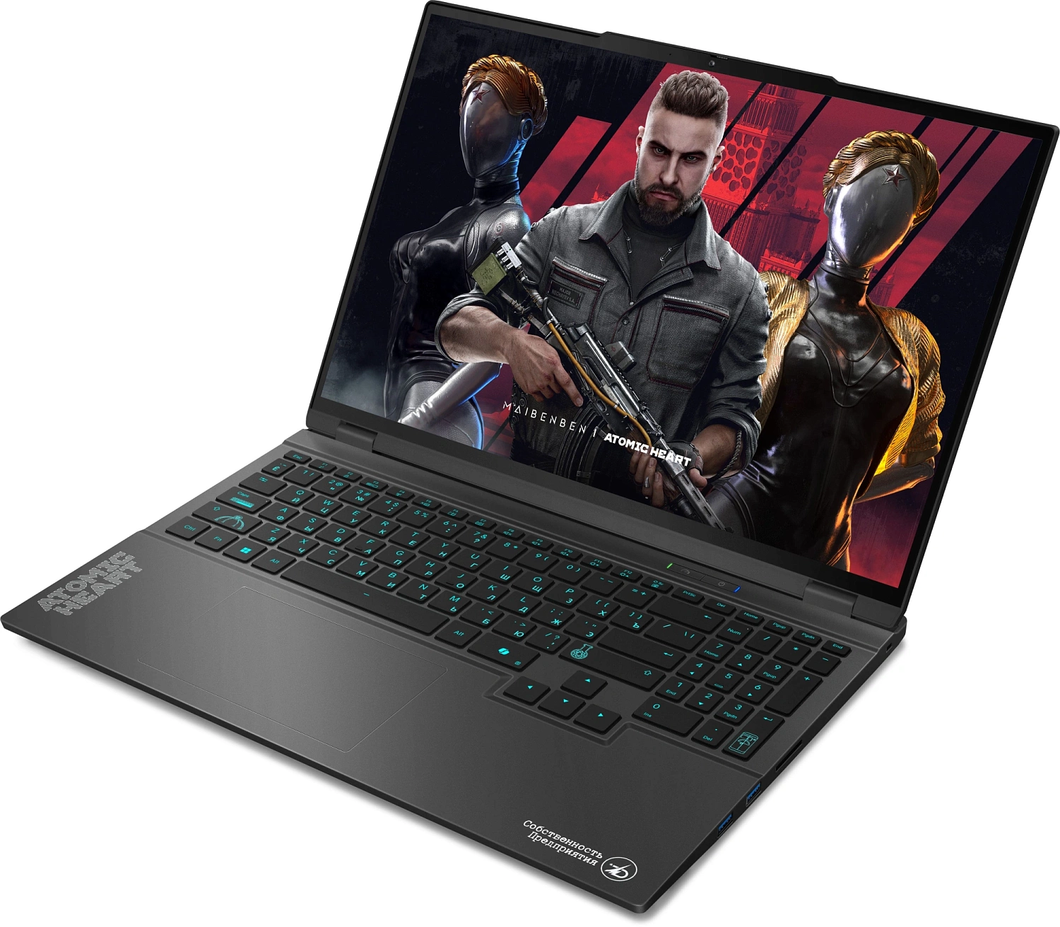 Ноутбук Maibenben X16B-R98956 Ryzen 9 8940HX 16Gb SSD1Tb NVIDIA GeForce RTX 5060 8Gb 16" IPS QHD+ (2560x1600) Windows 11 black WiFi BT Cam 4100mAh (X16B-R98956GQSHBRE3)