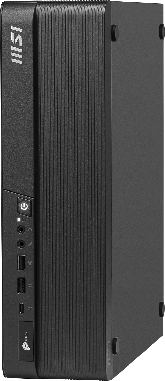 ПК Мини MSI Pro DP80 A14G-035XRU i5 14400 (2.5) 16Gb SSD512Gb Graphics CR без ОС 2xGbitEth WiFi BT 120W черный (9S6-B20821-082)