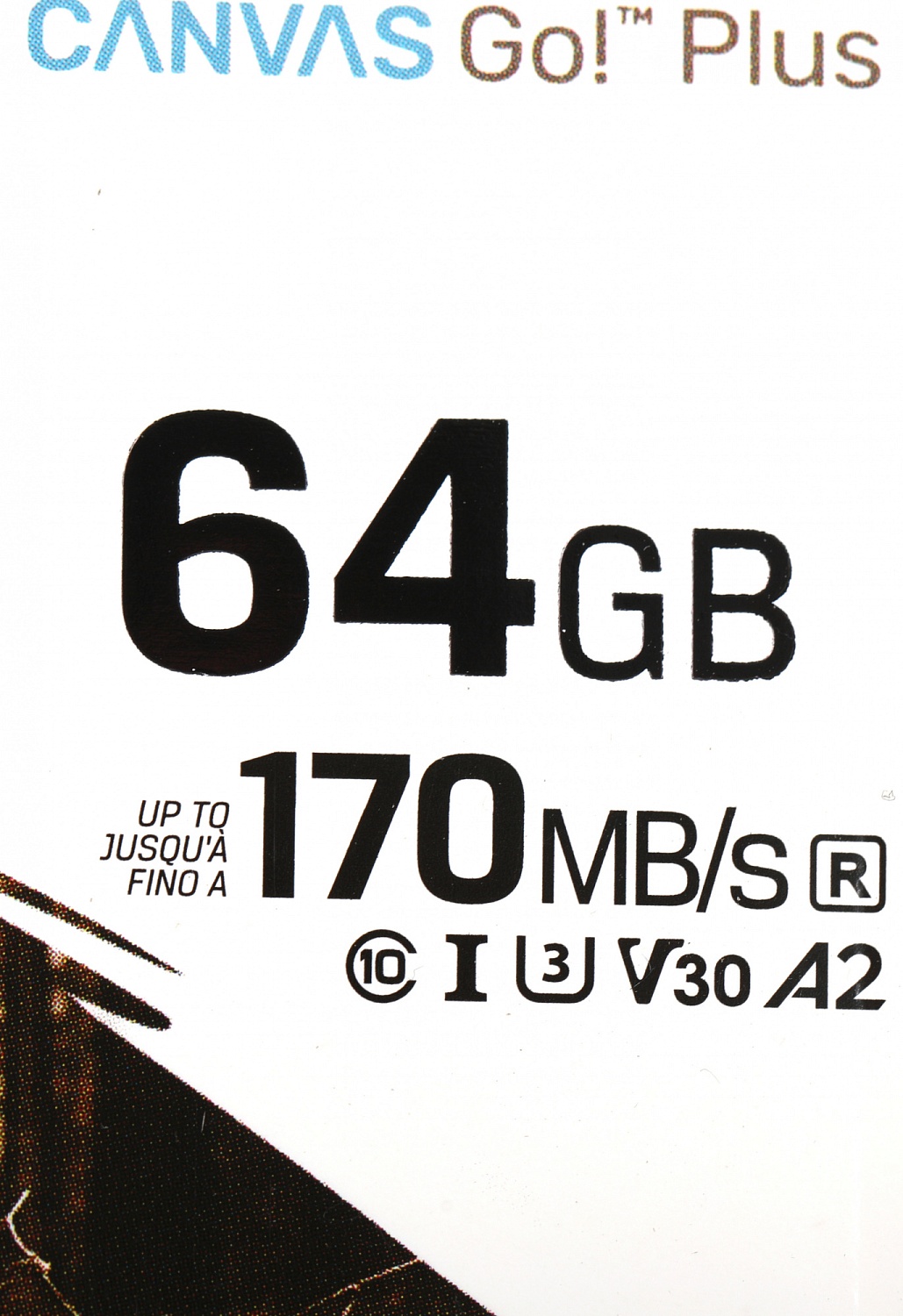 Флеш карта microSDXC Kingston 64GB SDCG3/64GBSP Canvas Go! Plus w/o adapter