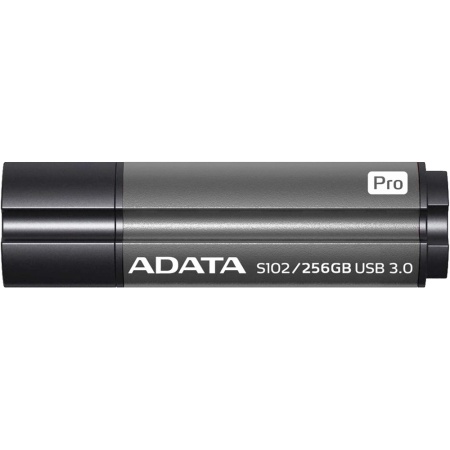 256GB ADATA S102Pro USB Flash USB 3.2 Gen 1, Gray, RTL (961159)