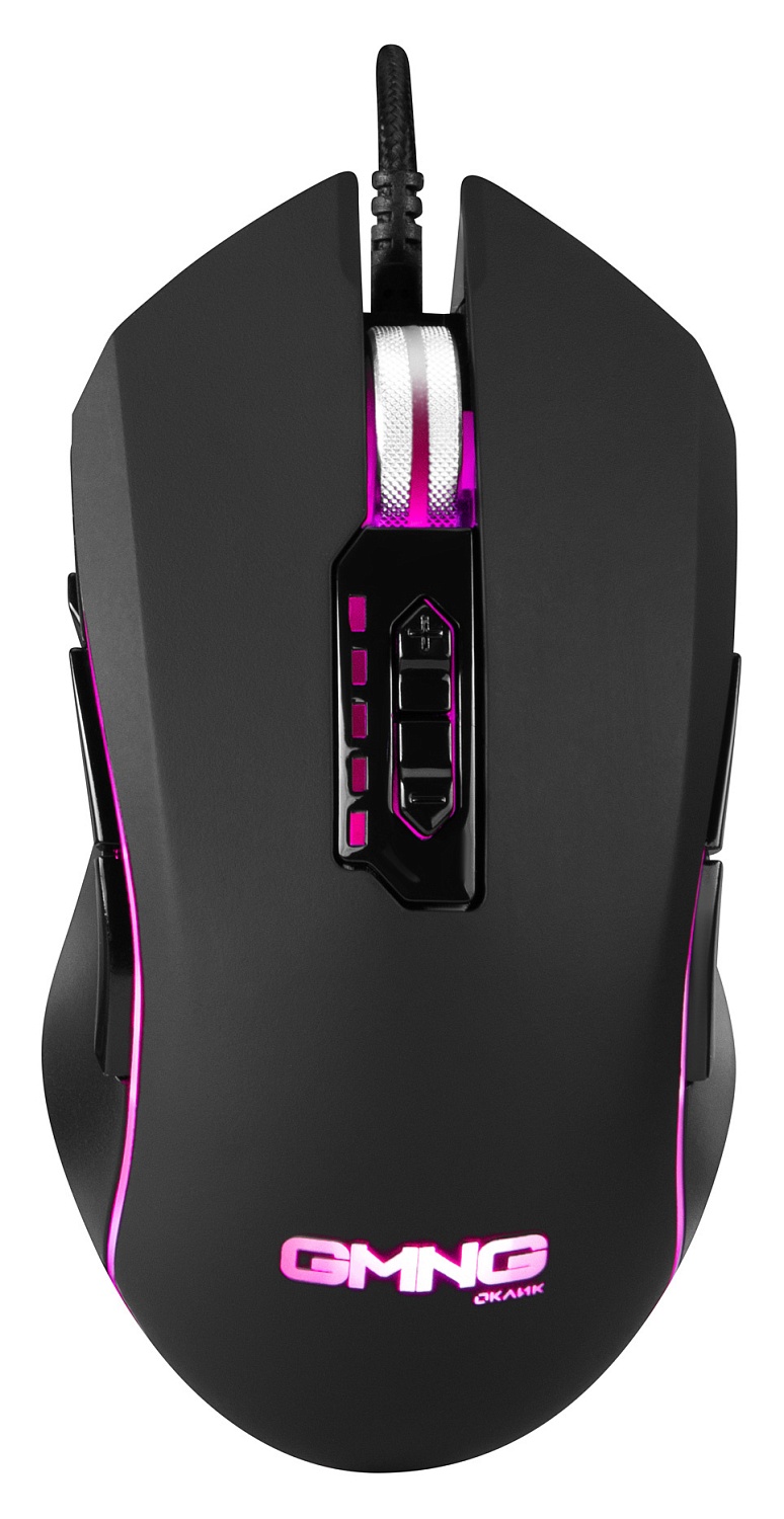 Мышь GMNG 970GM черный оптическая (7200dpi) USB (11but) Мышь GMNG 970GM черный оптическая (7200dpi) USB (11but)