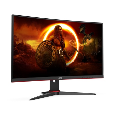 23.6" AOC C24G2AE/BK Black (VA, 1920x1080, HDMI+HDMI+DP, 1 ms, 178°/178°, 250 cd/m, 3000:1 (80M:1) 165Hz, MM, Curved) (148207)