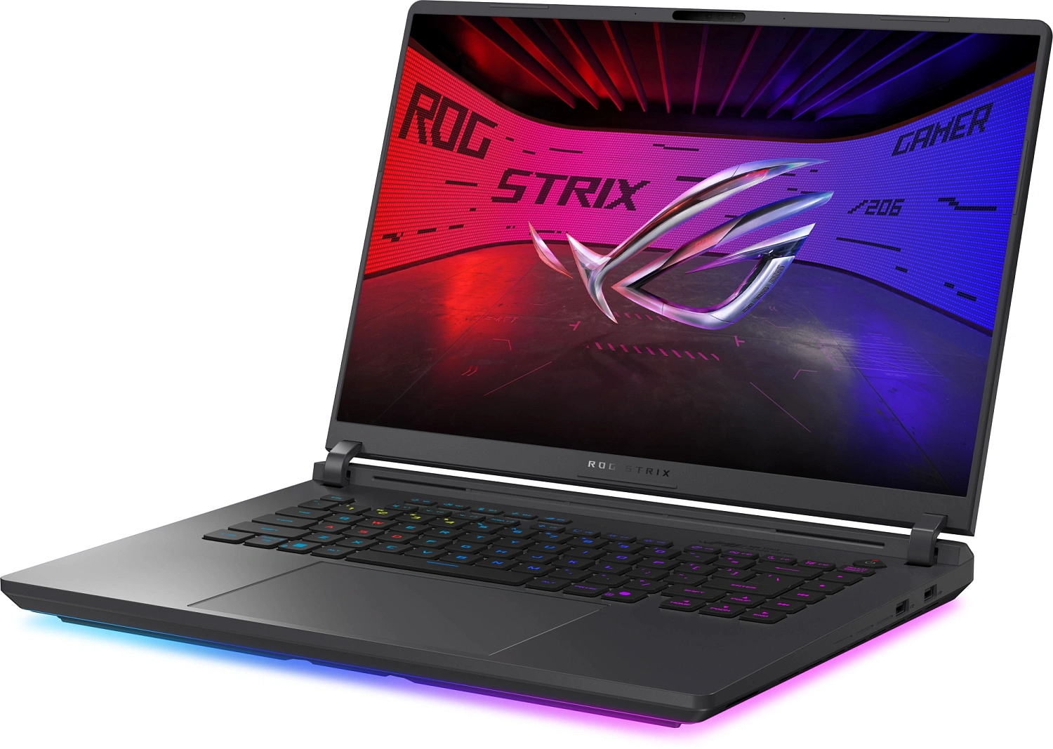 Ноутбук Asus ROG Strix G16 G615JMR-TS414 Core i7 14650HX 16Gb SSD512Gb NVIDIA GeForce RTX 5060 8Gb 16" IPS WQXGA (2560x1600) без ОС grey WiFi BT Cam (90NR0LB1-M00KA0)