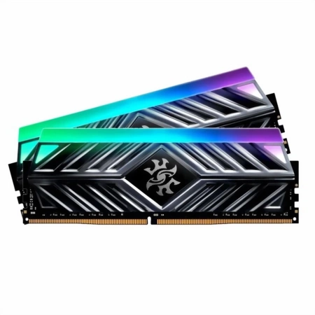 16GB ADATA DDR4 3200 DIMM XPG SPECTRIX D41 RGB Grey Gaming Memory AX4U32008G16A-DT41 Non-ECC, CL16, AX4U32008G16A-DT41 1.35V, Heat Shield, Kit (2x8GB), RTL, (930941)