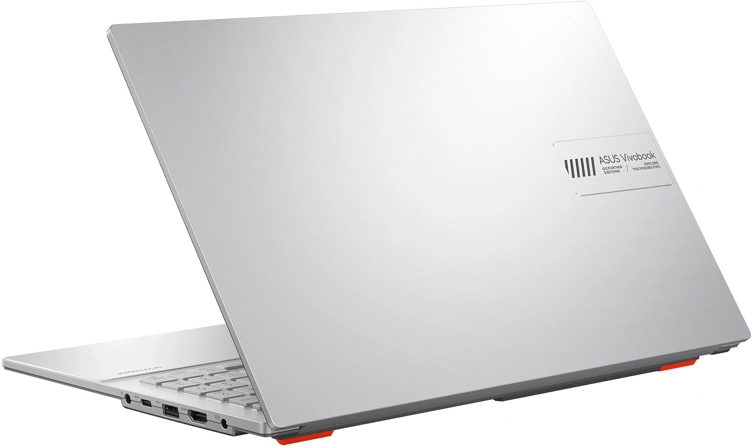 Ноутбук Asus Vivobook Go 15 E1504FA-BQ1586 Ryzen 5 7520U 8Gb SSD512Gb AMD Radeon 610M 15.6" IPS FHD (1920x1080) без ОС silver WiFi BT Cam (90NB0ZR1-M02S50)