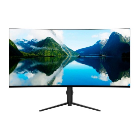 Монитор 34" Lime G340A Black (VA, 3440x1440, 2xHDMI+2xDP+Audio out +DC, 1 ms, 178°/178°, 300 cd/m, 4000:1, 165Hz, MM, Freesync/G-sync, Curved)