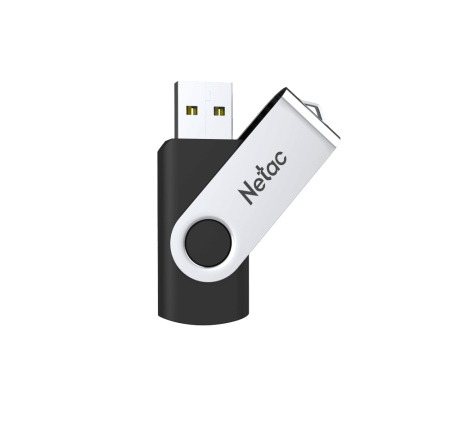 Флеш Диск Netac 64Gb U505 NT03U505N-064G-20BK USB2.0 черный/серебристый Windows XP/7/8/10 or above; Mac OS X 10.5 or above; Linux 2.4.x or above