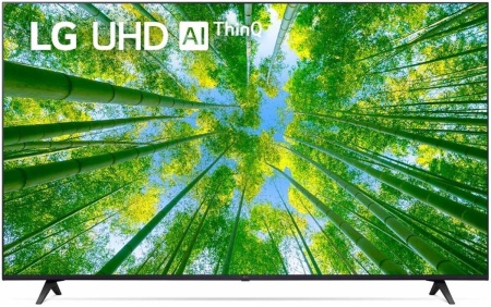 Телевизор LED LG 55" 55UQ80001LA синяя сажа 4K Ultra HD 60Hz DVB-T DVB-T2 DVB-C DVB-S DVB-S2 WiFi Smart TV (RUS)