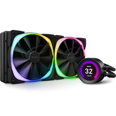 Kraken Z63 RGB - 280mm AIO Liquid Cooler with Aer RGB and RGB LED (696543)