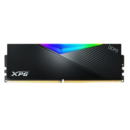 16GB DDR5 6400 DIMM ADATA XPG Lancer Blade RGB black AX5U6400C3216G-SLABRBK 1.4V, CL32-39-39