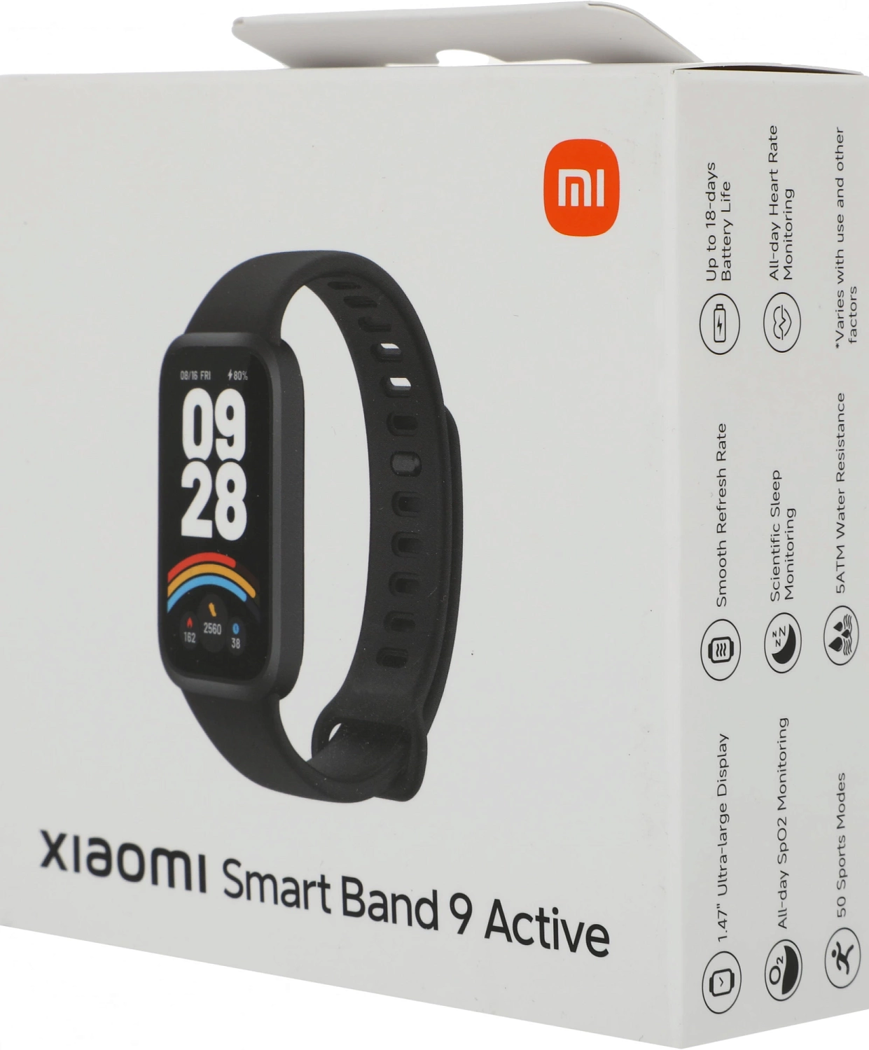 Фитнес-трекер Xiaomi Smart Band 9 Active TFT корп.:черный рем.:черный (BHR9444GL) Фитнес-трекер Xiaomi Smart Band 9 Active TFT корп.:черный рем.:черный (BHR9444GL)