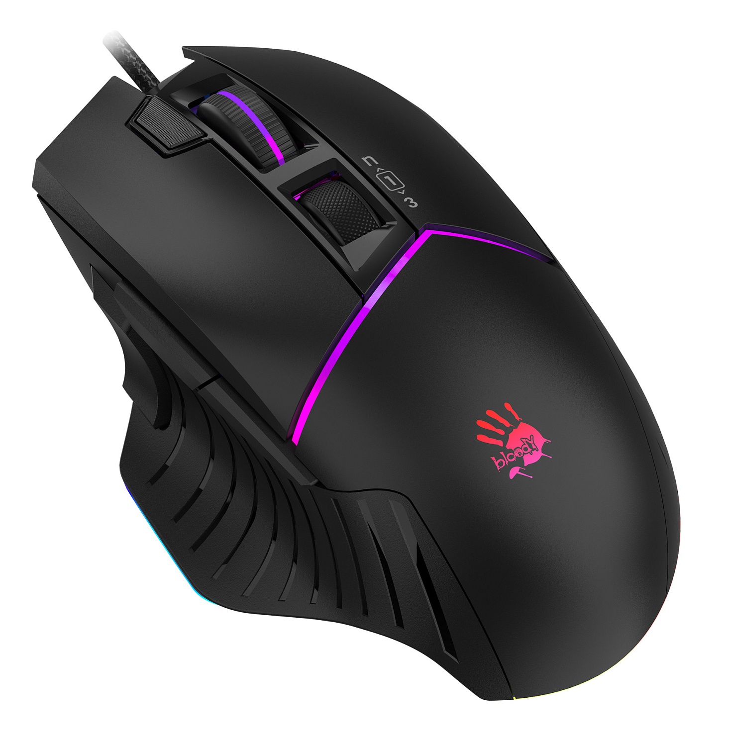 Мышь A4Tech Bloody W95 Max черный оптическая (12000dpi) USB (6but) Мышь A4Tech Bloody W95 Max черный оптическая (12000dpi) USB (6but)