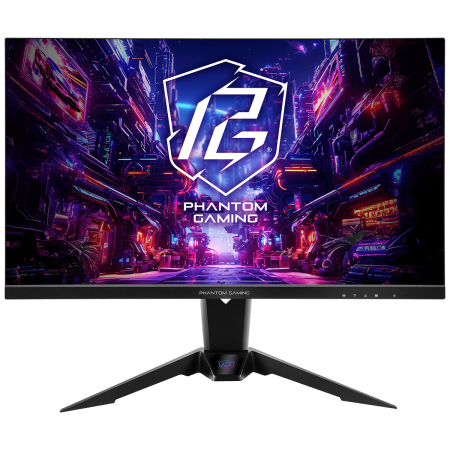 Монитор 27" ASRock Phantom Gaming PG27FFX2A Black (IPS, 1920x1080, HDMI+HDMI+DP, 1 ms, 178°/178°, 400 cd/m, 1100:1, 520Hz, HDR400, MM)