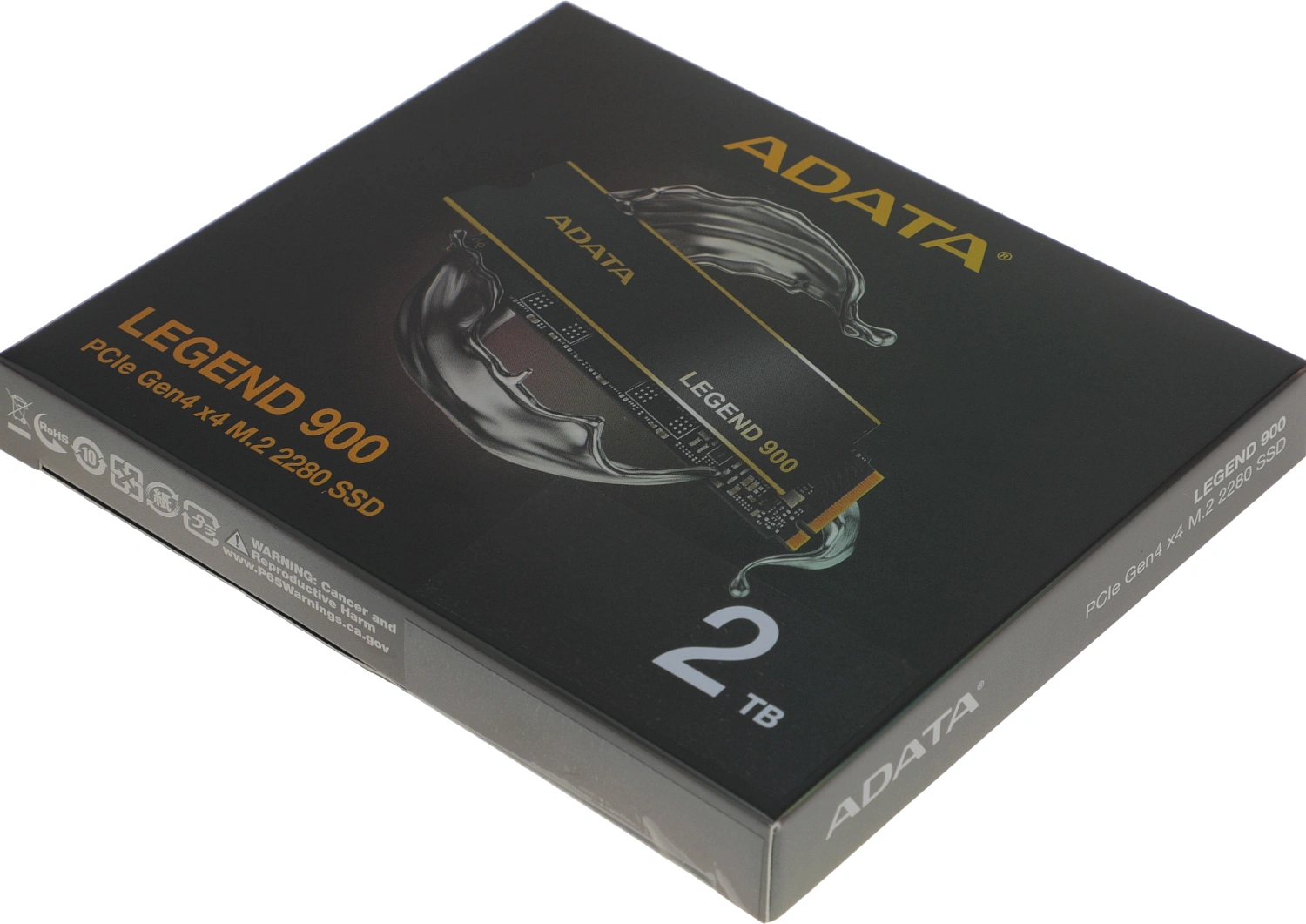 Накопитель SSD A-Data PCIe 4.0 x4 2TB SLEG-900-2TCS Legend 900 M.2 2280