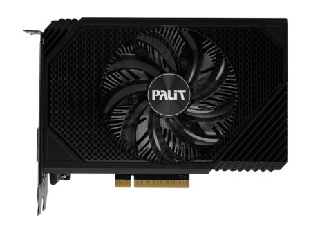 Видеокарта Palit PCI-E 4.0 PA-RTX3050 STORMX NVIDIA GeForce RTX 3050 8192Mb 128 GDDR6 1552/14000 HDMIx1 DPx3 HDCP Ret