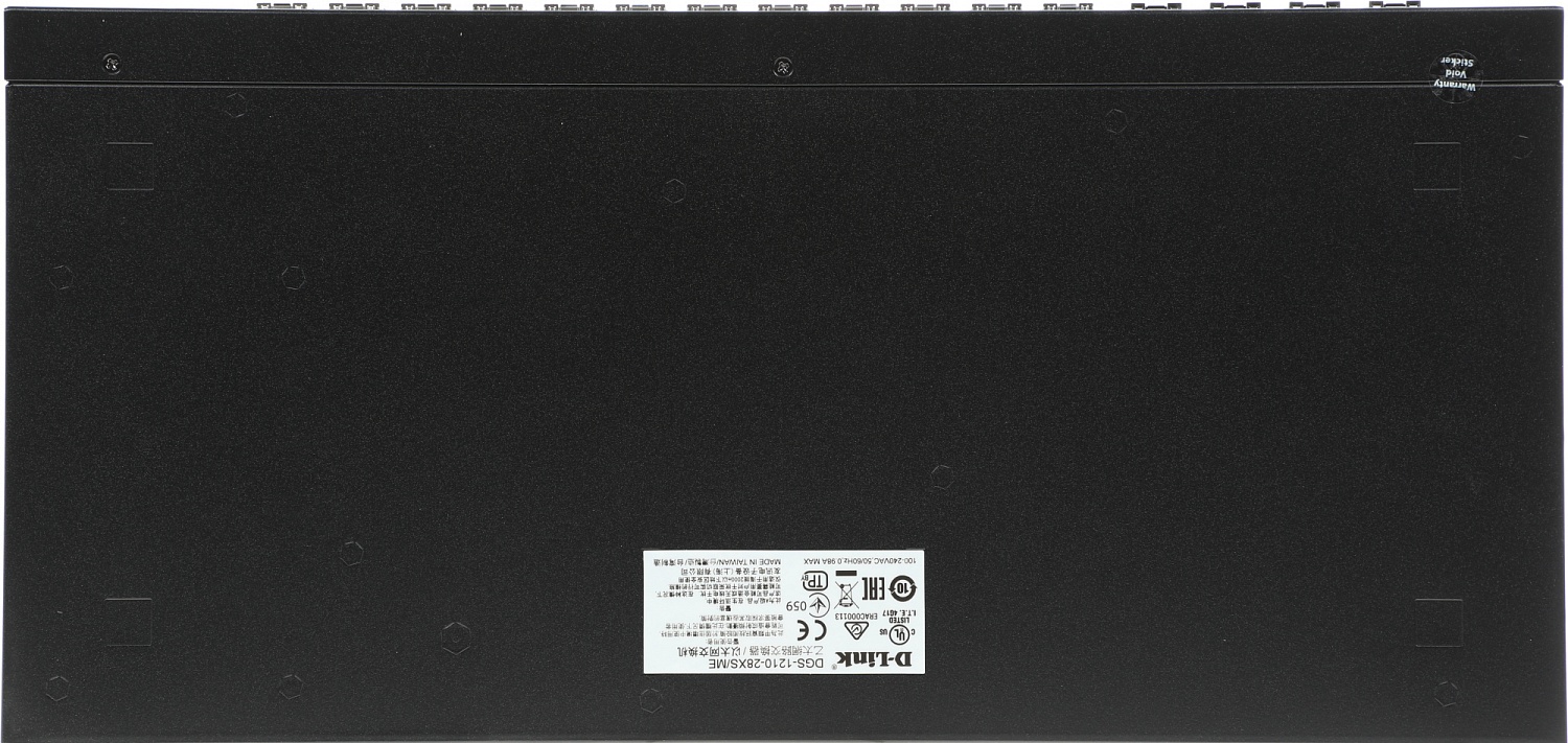 Коммутатор D-Link Managed L2 Metro Ethernet Switch 24x1000Base-X SFP, 4x10GBase-X SFP+, CLI, RJ45 Console, RPS