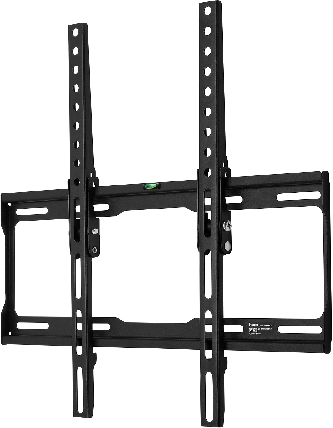 Кронштейн для телевизора Buro MT1 черный 22"-65" макс.35кг настенный наклон
