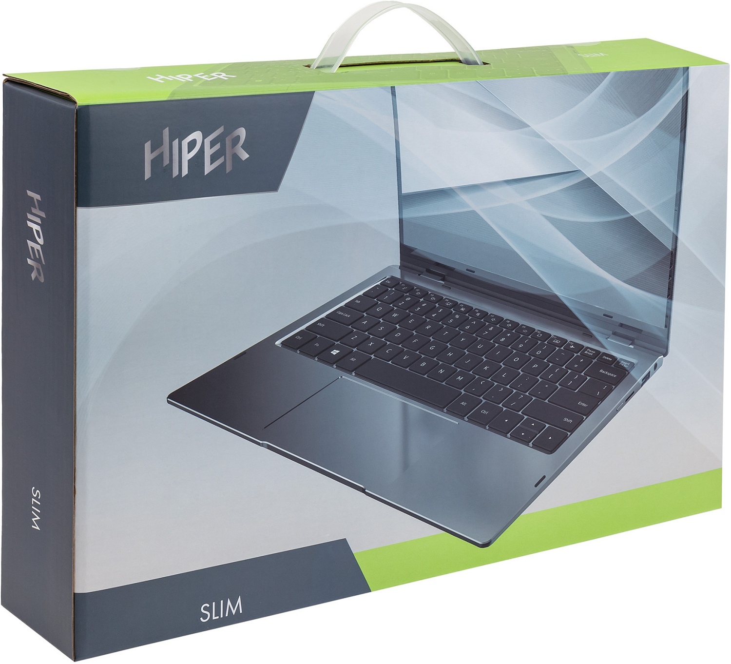 Ноутбук Hiper Slim H1306O582DM Core i5 1235U 8Gb SSD256Gb Intel Iris Xe graphics 13.3" IPS Touch FHD (1920x1080) Free DOS grey WiFi BT Cam