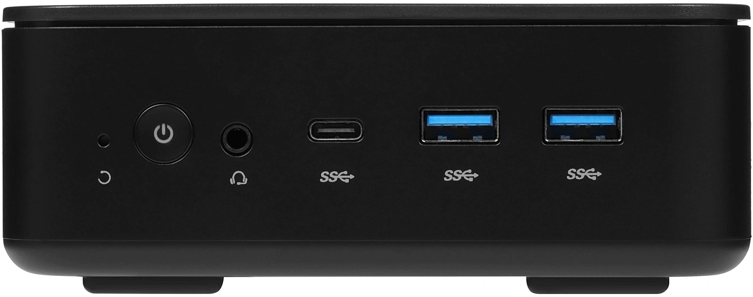 Неттоп IRU Planio 325 Ryzen 5 3500U (2.1) 16Gb SSD512Gb Vega 8 Windows 11 Pro GbitEth WiFi BT 65W черный (RUS) (2180269)