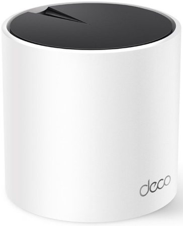 Бесшовный Mesh роутер TP-Link Deco X55 (DECO X55(1-PACK)) AX3000 10/100/1000BASE-TX белый (упак.:1шт)