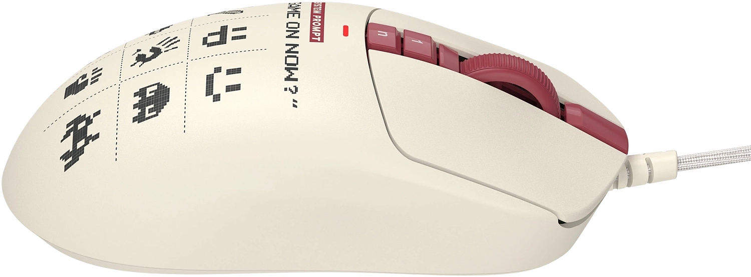 Мышь A4Tech Bloody W72 Ultra Pixels Red рисунок/бежевый/красный оптическая (20000dpi) USB (7but)