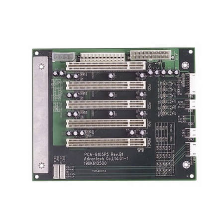 PCA-6105P5-0B2E Backplane 5 слотов, 5xPCI, Compatible with ACP-4D00, IPC-6806S/6006S/3026 chassis Advantech