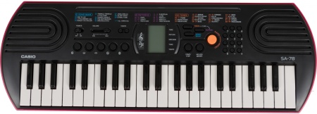 Синтезатор Casio SA-78 44клав. розовый