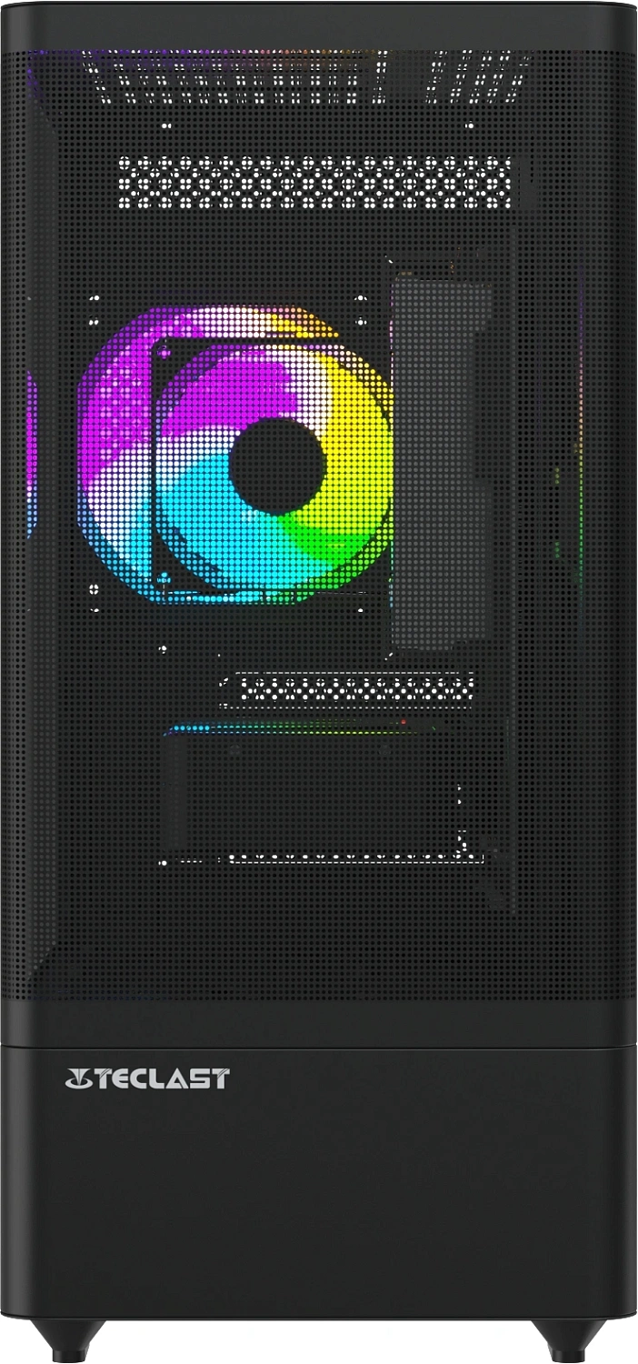 ПК Teclast G03 Ryzen 5 8400F (4.2) 32Gb SSD1Tb Arc B580 12Gb Windows 11 Pro GbitEth WiFi BT 500W черный (G03 8400F32G1TB580BKRU)