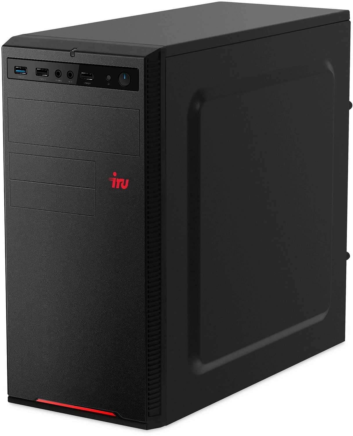 ПК IRU Planio 310H6SE MT i5 12400F (2.5) 16Gb SSD256Gb GT610 2Gb без ОС GbitEth 550W черный (RUS) (2169039)