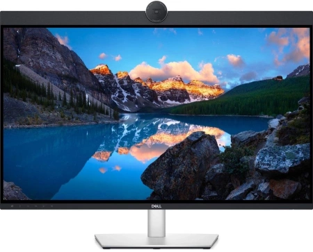 Монитор Dell 31.5" UltraSharp U3223QZ серебристый/черный IPS LED 5ms 16:9 HDMI M/M Cam матовая HAS 400cd 178гр/178гр 3840x2160 60Hz DP 4K USB 7.26кг