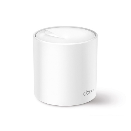 DECO X60(1-pack) Точка доступа AX3000 Whole Home Mesh Wi-Fi System, WiFI 6 2402Mbps at 5G and 574Mbps at 2.4G, 2x Giga ports, support OFDMA, MU-MIMO, 802.11k/v/r seamless roaming, support WPA3, Homecare security system, easy setup and management via Deco