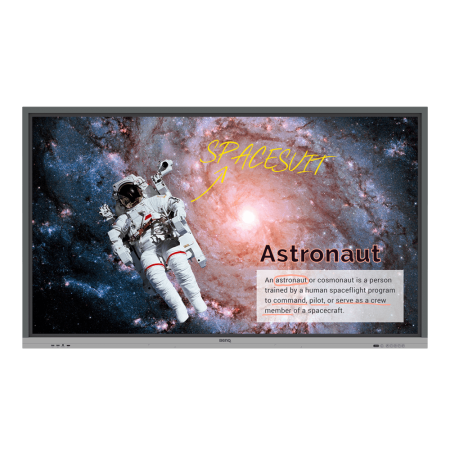 Интерактивная панель 75" 16:9 3840x2160(UHD 4K) IPS, TOUCH, 20-touch point, 60 Hz, 550cd/m2, H178°/V178°, 1200:1, 1.07B, 8ms, VGA, 4xHDMI, RJ-45,  4xUSB Type A, 2xUSB Type B, Speakers, OPS Slot, 18/7, 3Y, Black