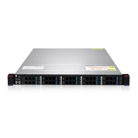 Платформа системного блока Gooxi ASR101-S10R AMD 1st/2nd/3rd Gen 1U Direct-attached Backplane 10_2.5'' SAS/SATA Hard Drive Bay Server Barebone (1P/standard type) + 650W CRPS modules +Standard rail kit