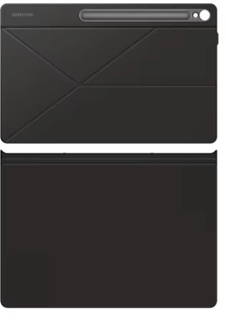 Чехол Samsung для Tab S10 FE+ Smart Book Cover поликарбонат/полиуретан черный (EF-BX620PBEGRU)