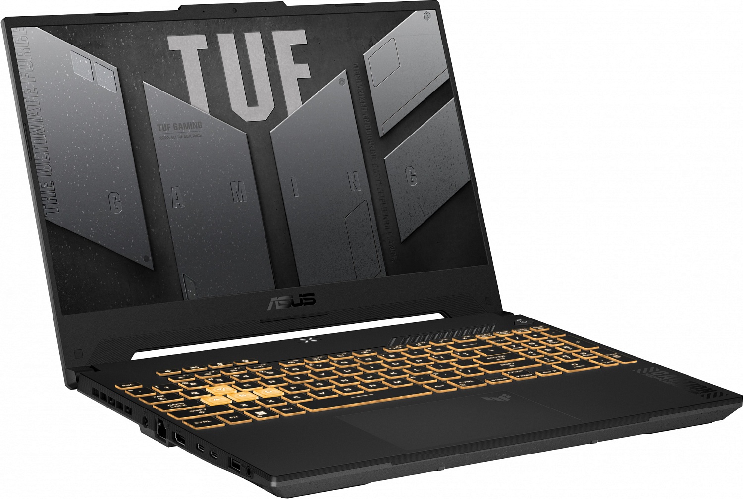 Ноутбук Asus TUF Gaming F15 FX507ZV4-LP130W Core i7 12700H 16Gb SSD512Gb NVIDIA GeForce RTX4060 8Gb 15.6" IPS FHD (1920x1080) Windows 11 Home grey WiFi BT Cam (90NR0FA7-M009M0)