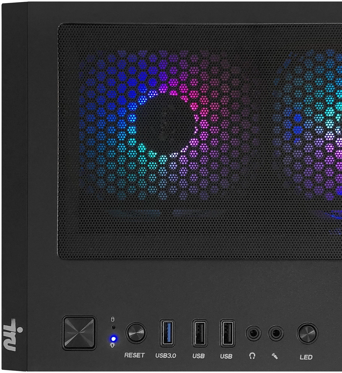 ПК IRU Game 710Z7GP TWR i7 12700F (2.1) 32Gb SSD1Tb RTX 4070Super 12Gb Free DOS GbitEth 850W черный (2075024)