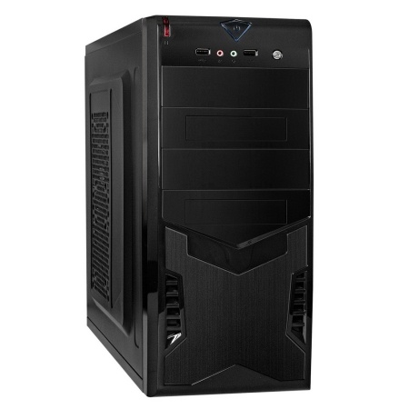 Корпус Miditower ExeGate CP-604-CP450 (ATX, CP450 8см, 2*USB, аудио) (109964)