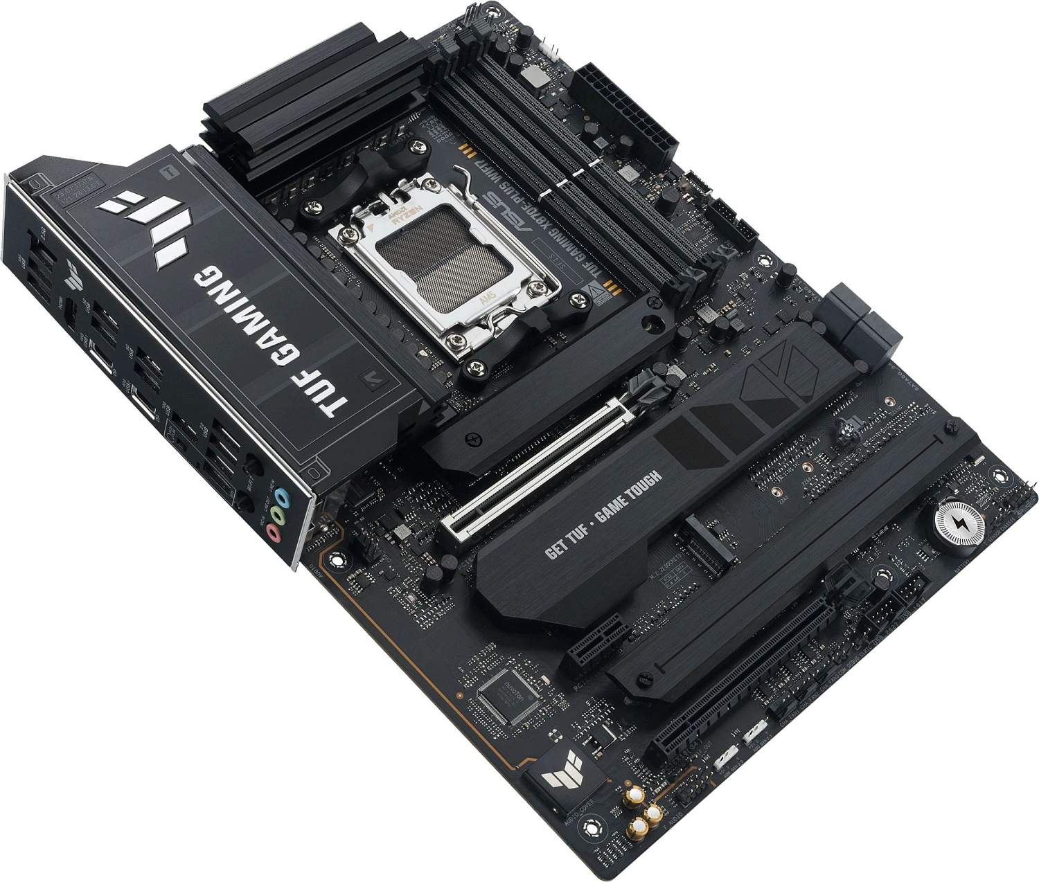 Материнская плата Asus TUF GAMING X870E-PLUS WIFI7 SocketAM5 AMD X870 4xDDR5 ATX AC`97 8ch(7.1) 2.5Gg RAID+HDMI