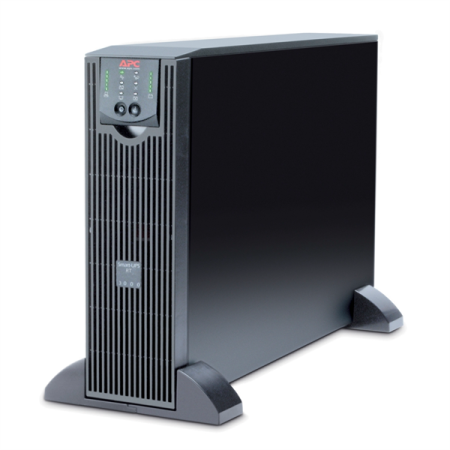 Источник бесперебойного питания APC Smart-UPS RT, 3000VA/2100W, On-Line, Out: 220-240V 8xC13 2xC19, Extended-run, Black, Tower (Rack 3U convertible), SmartSlot, 1 year warranty, SURT3000XLI Chinese version