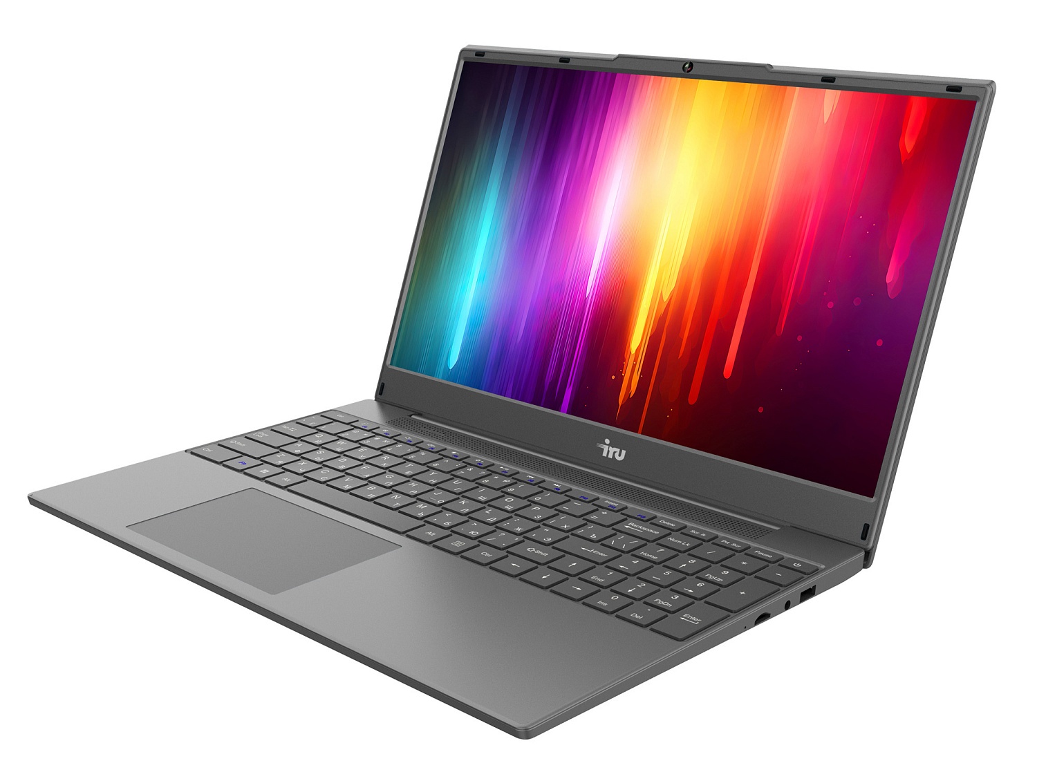 Ноутбук IRU Калибр 15РH Ryzen 5 3500U 8Gb SSD256Gb AMD Radeon Vega 8 15.6" IPS FHD (1920x1080) Windows 11 Trial grey WiFi BT Cam 4500mAh (1911334)