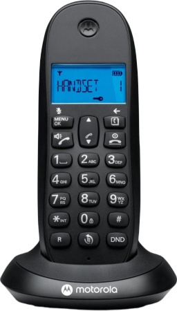 Р/Телефон Dect Motorola C1001СB+ черный АОН