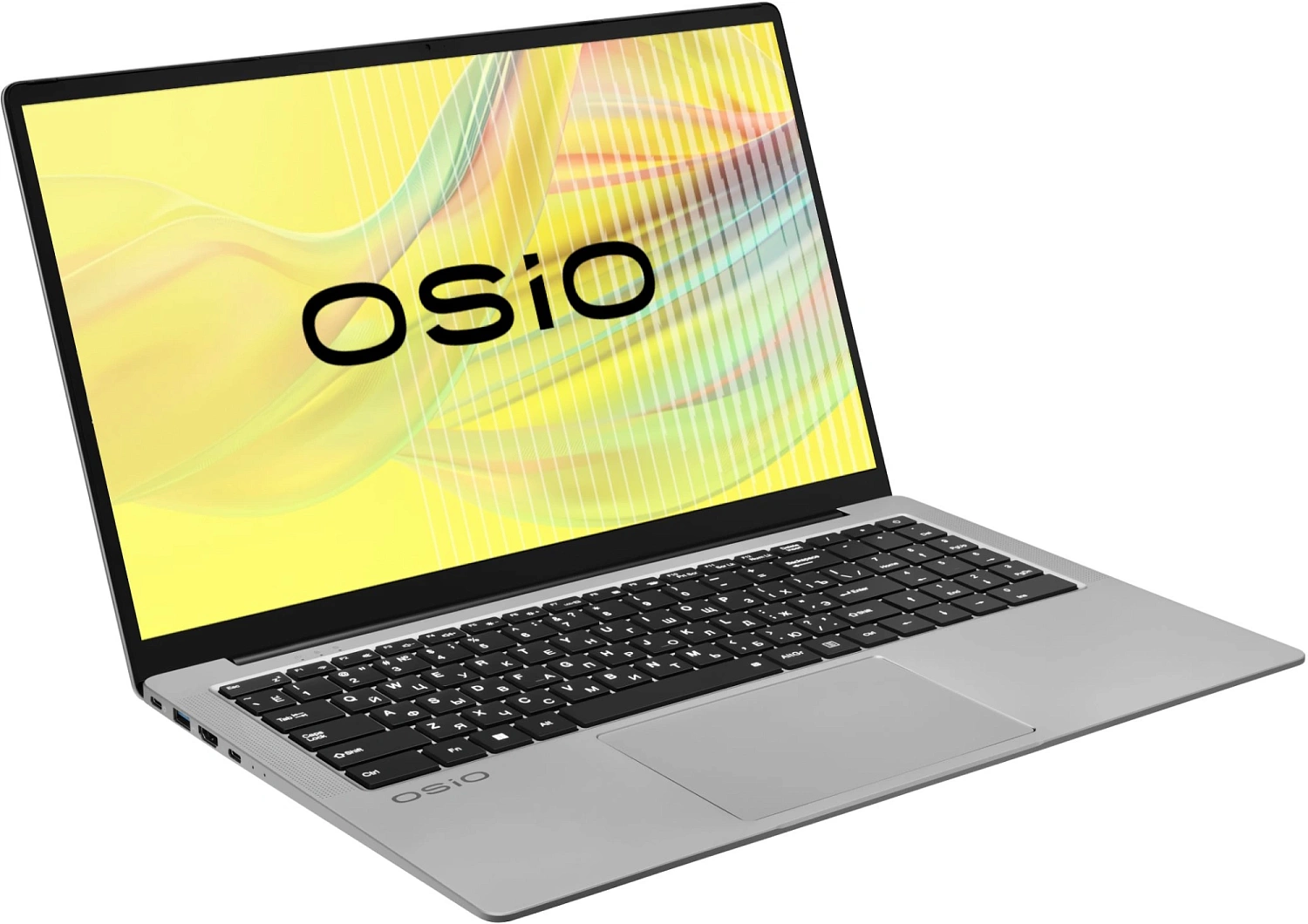 Ноутбук Osio FocusLine F160a-017 Ryzen 5 5560U 16Gb SSD1Tb 16.1" FHD (1920x1080) Windows 11 Home 64 grey WiFi BT Cam 6000mAh