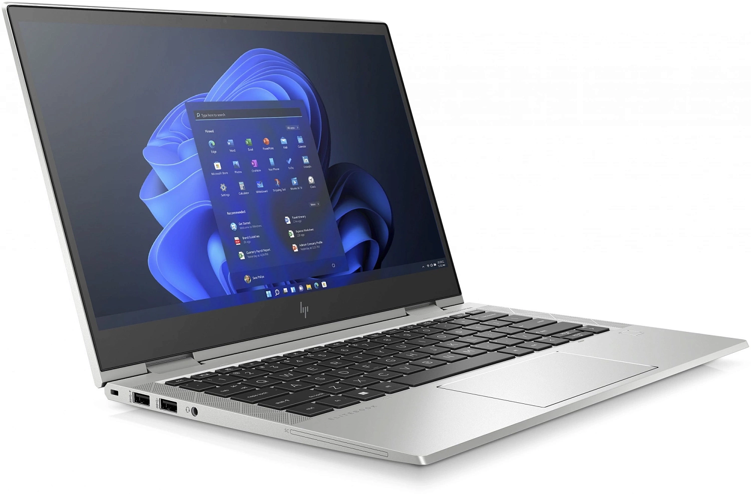 Ноутбук HP EliteBook x360 830 G9 Core i7 1255U 16Gb SSD256Gb 13.3" Touch WUXGA (1920x1200) Windows 10 Professional 64 upgW11Pro WiFi BT (5P792EAR)