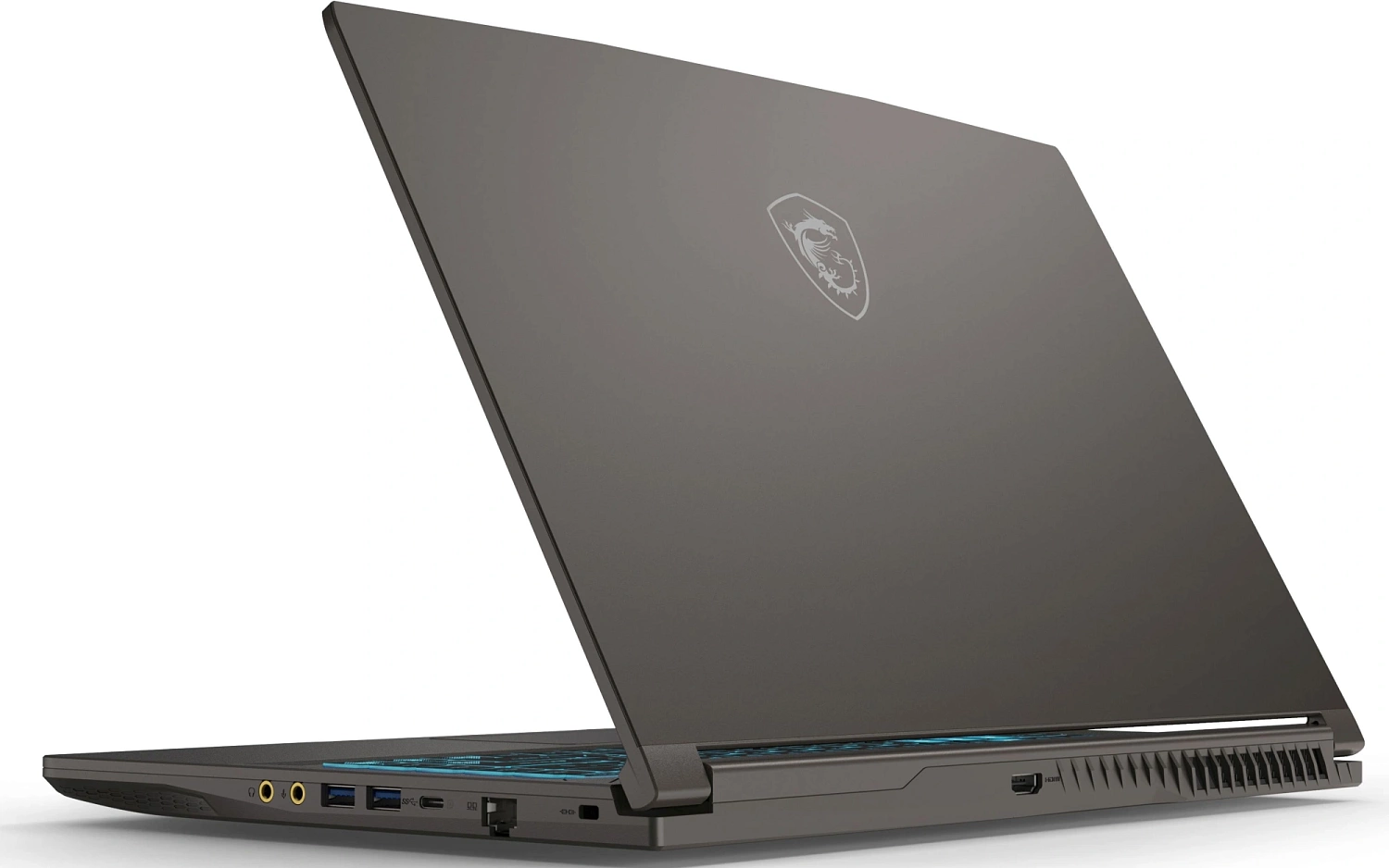 Ноутбук MSI Thin 15 B13VE-3200XRU Intel Core i7-13620H/16Gb/SSD512Gb/RTX4050 6Gb/15.6"/IPS/FHD/1920x1080/144Hz/NoOS/Cosmos Gray (9S7-16R831-3200)